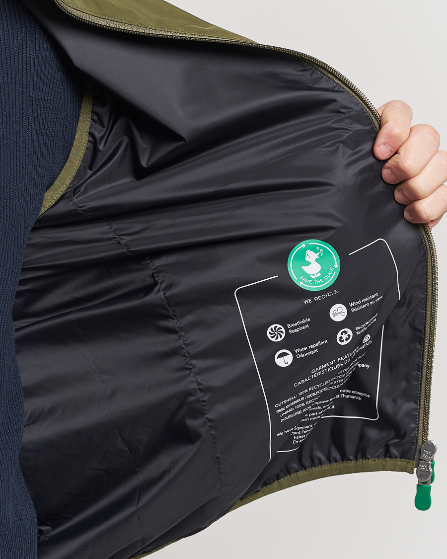 Homme | Manteaux Et Vestes | Save The Duck | Mars Lightweight Vest Dusty Olive