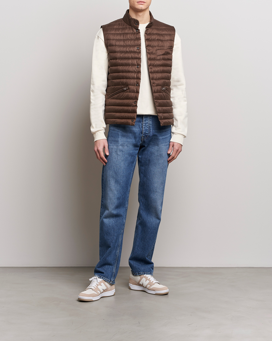 Homme | Manteaux Et Vestes | Save The Duck | Aiko Lightweigt Padded Vest Soil Brown