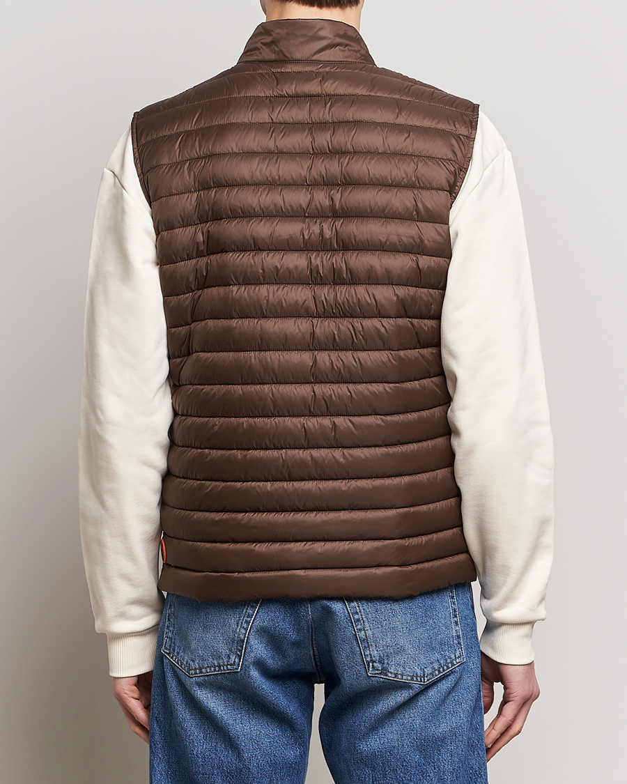 Homme | Manteaux Et Vestes | Save The Duck | Aiko Lightweigt Padded Vest Soil Brown