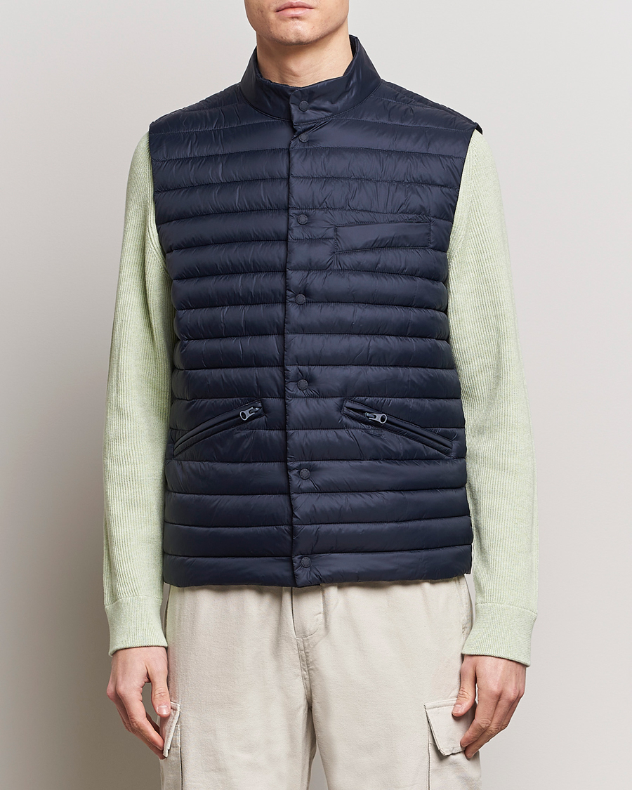 Homme | Save The Duck | Save The Duck | Aiko Lightweigt Padded Vest Blue Black
