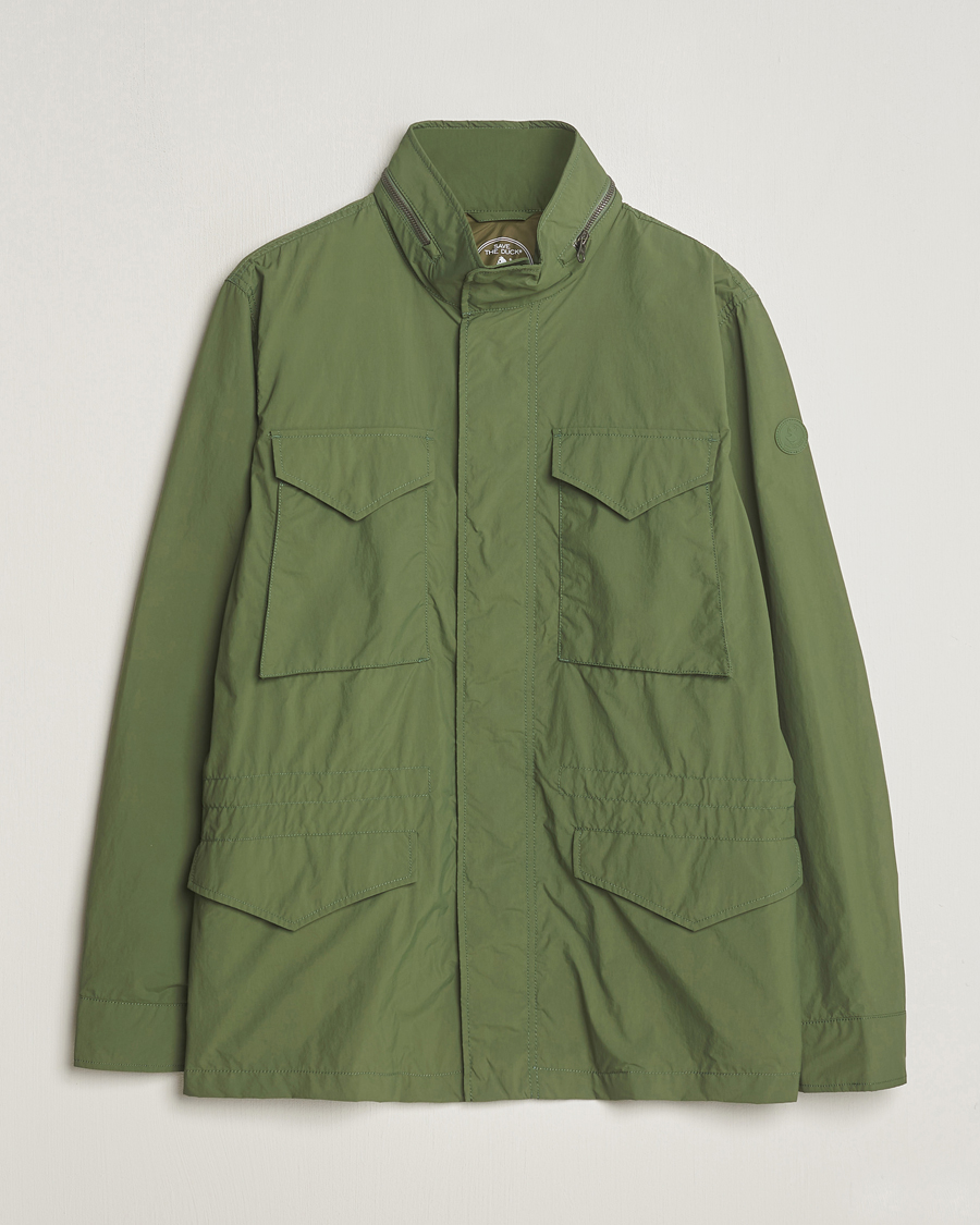 Homme | Manteaux Et Vestes | Save The Duck | Mako Water Repellent Nylon Field Jacket Dusty Olive