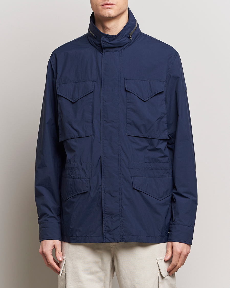 Homme | Manteaux Et Vestes | Save The Duck | Mako Water Repellent Nylon Field Jacket Navy Blue