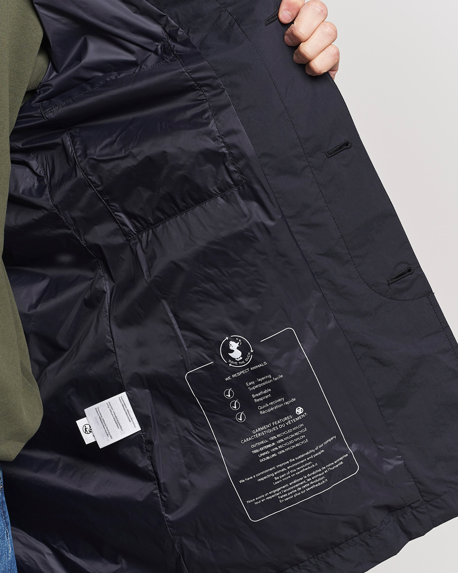 Homme | Manteaux Et Vestes | Save The Duck | Rhys Water Repellent Nylon Coat Black