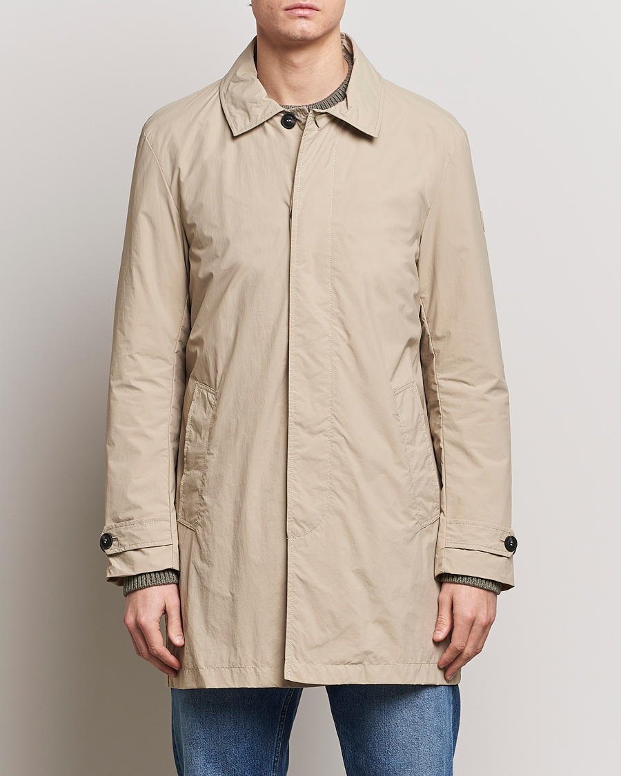 Homme | Soldes -20% | Save The Duck | Rhys Water Repellent Nylon Coat Stone Beige
