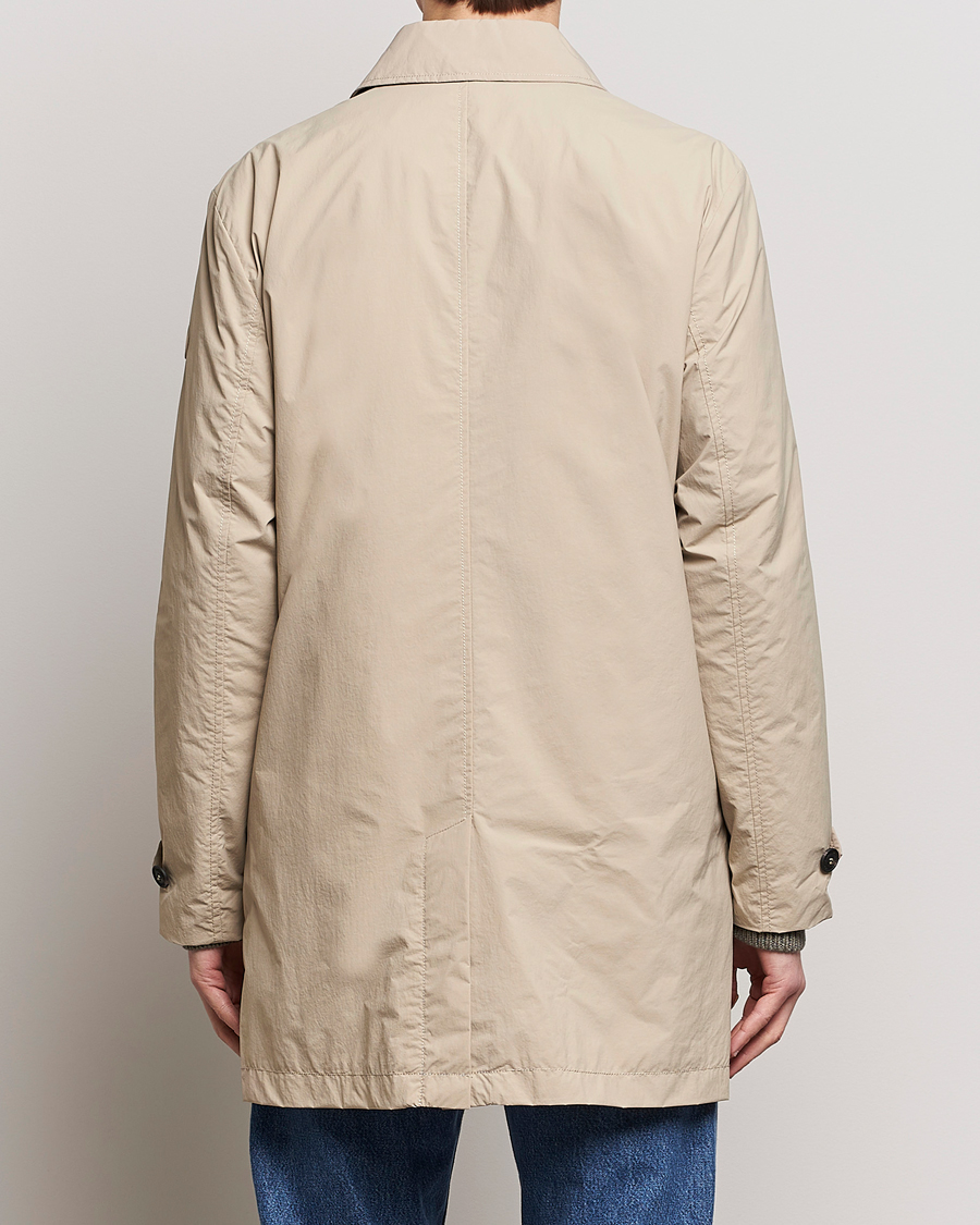 Homme | Manteaux Et Vestes | Save The Duck | Rhys Water Repellent Nylon Coat Stone Beige