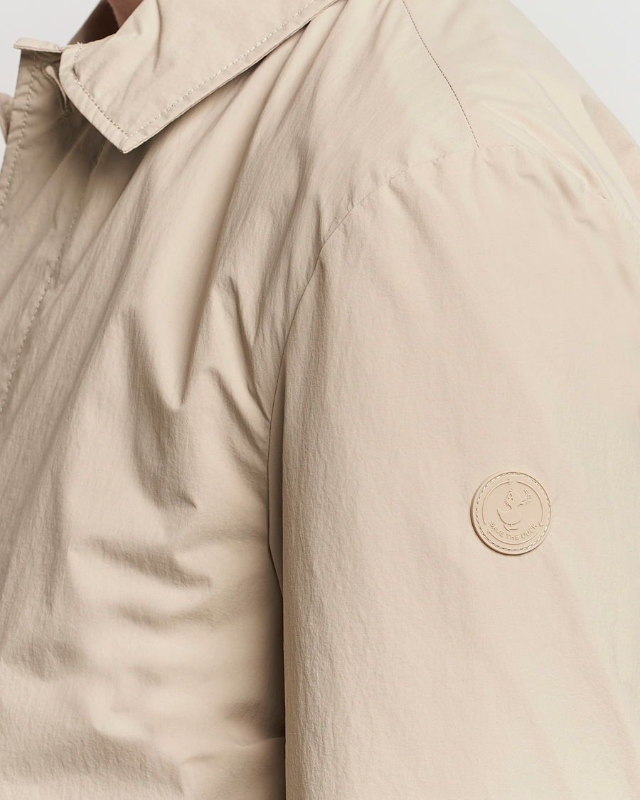 Homme | Manteaux Et Vestes | Save The Duck | Rhys Water Repellent Nylon Coat Stone Beige