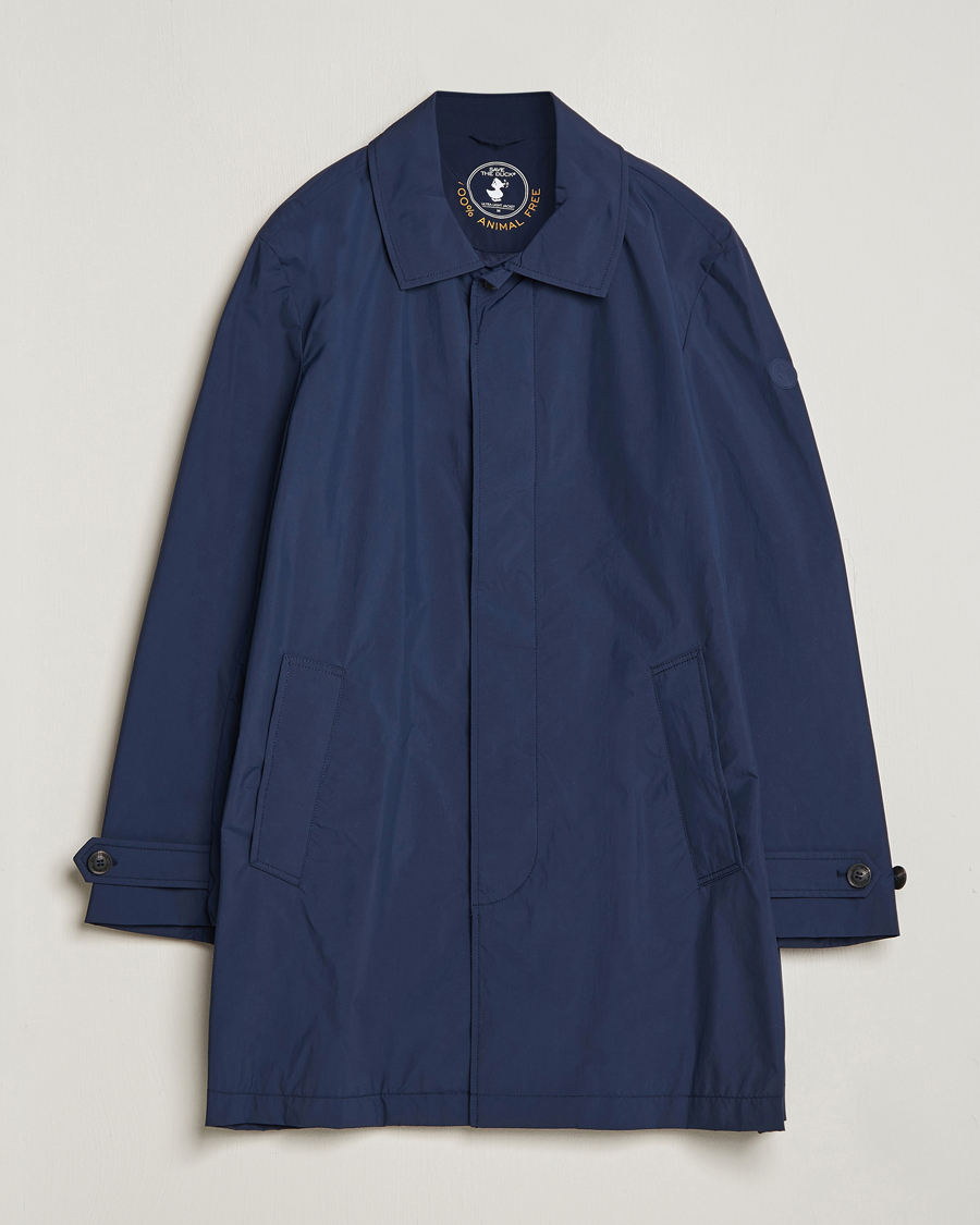 Homme | Manteaux Et Vestes | Save The Duck | Rhys Water Repellent Nylon Coat Navy Blue
