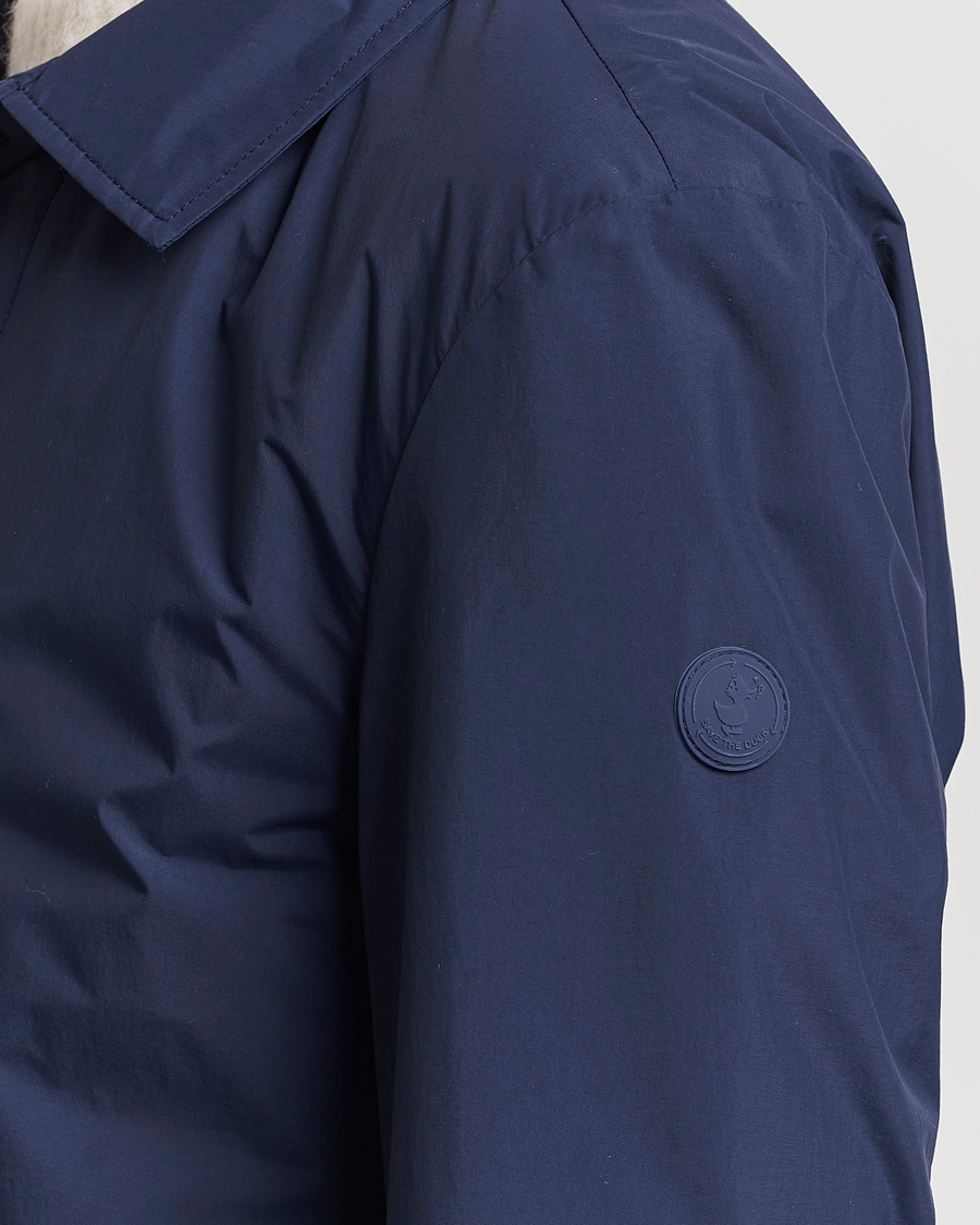 Homme | Manteaux Et Vestes | Save The Duck | Rhys Water Repellent Nylon Coat Navy Blue