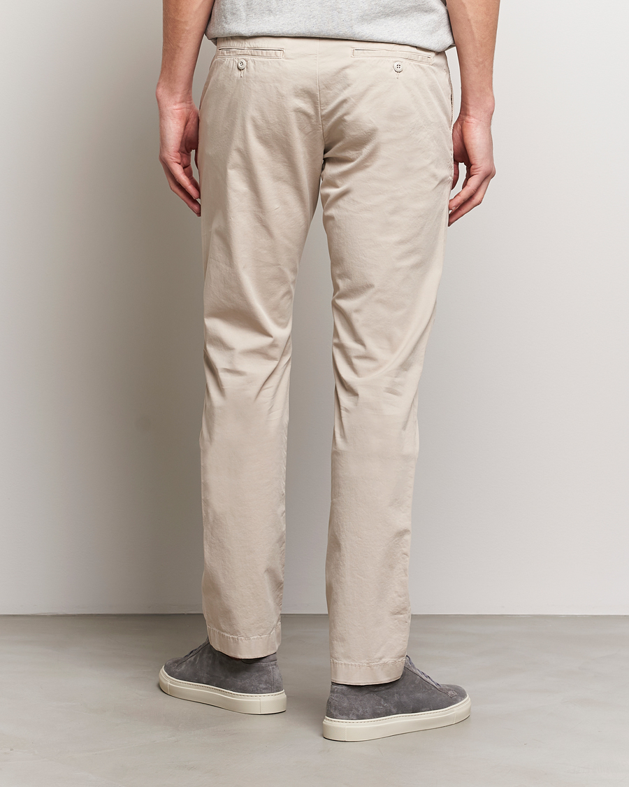 Homme | Pantalons | Jacob Cohën | Bobby Cotton Gabardine Chinos Beige