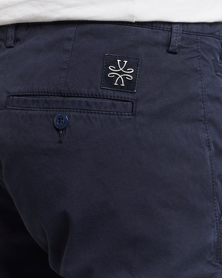 Homme | Pantalons | Jacob Cohën | Bobby Cotton Gabardine Chinos Navy