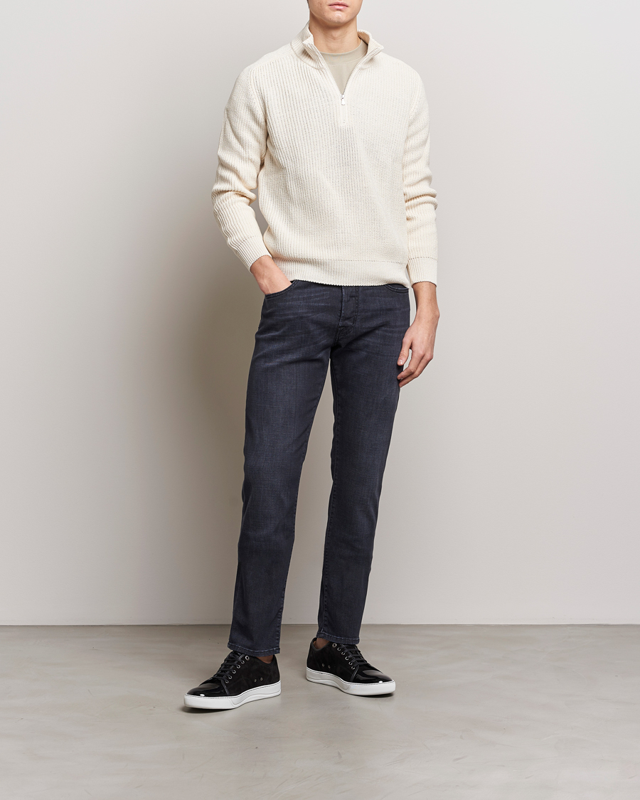 Homme | Jeans | Jacob Cohën | Bard Slim Fit Stretch Jeans Grey Black