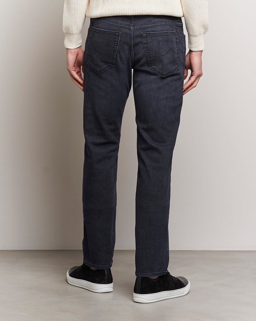 Homme | Jeans | Jacob Cohën | Bard Slim Fit Stretch Jeans Grey Black