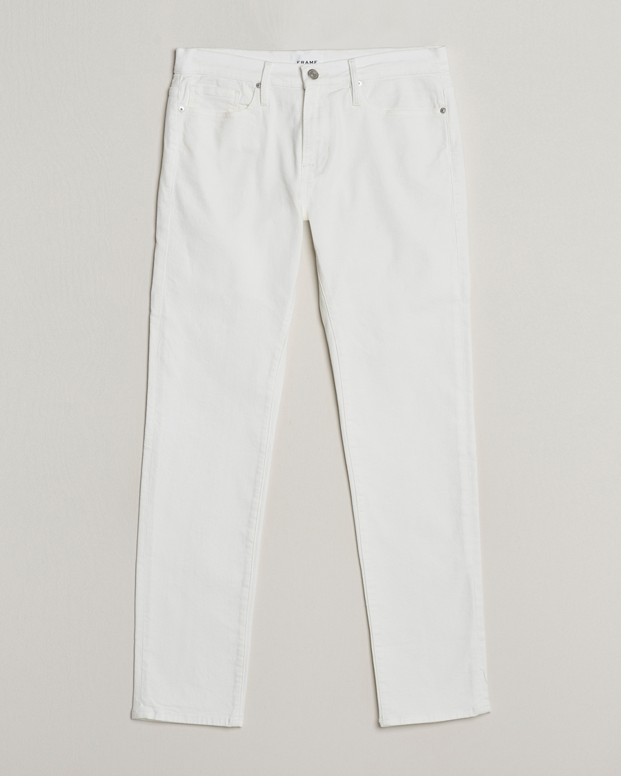 Homme | Jeans | FRAME | L'Homme Slim Stretch Jeans Whisper White