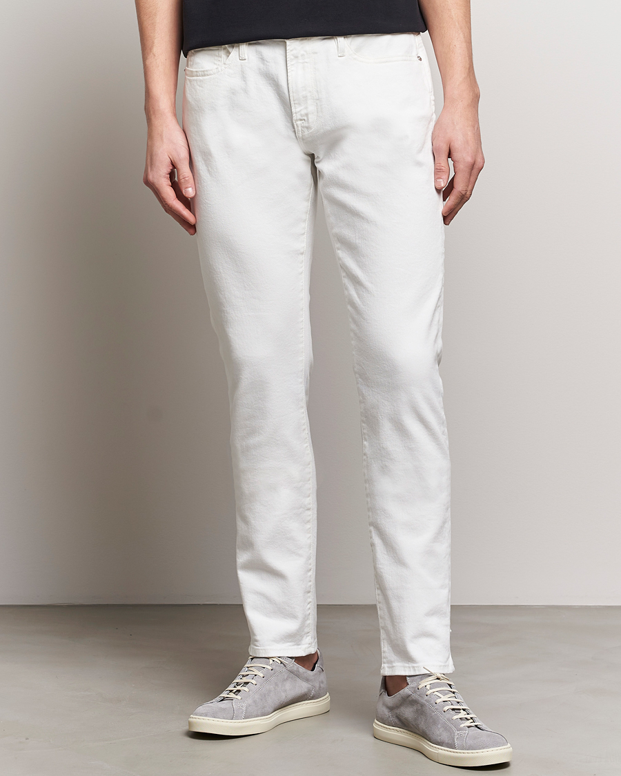 Homme | Contemporary Creators | FRAME | L'Homme Slim Stretch Jeans Whisper White