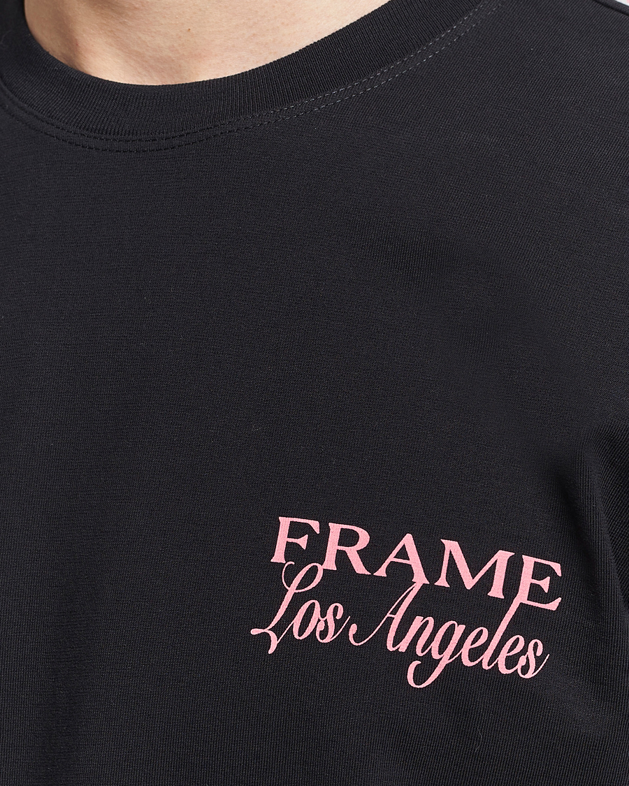 Homme | T-shirts | FRAME | LA Logo T-Shirt Black