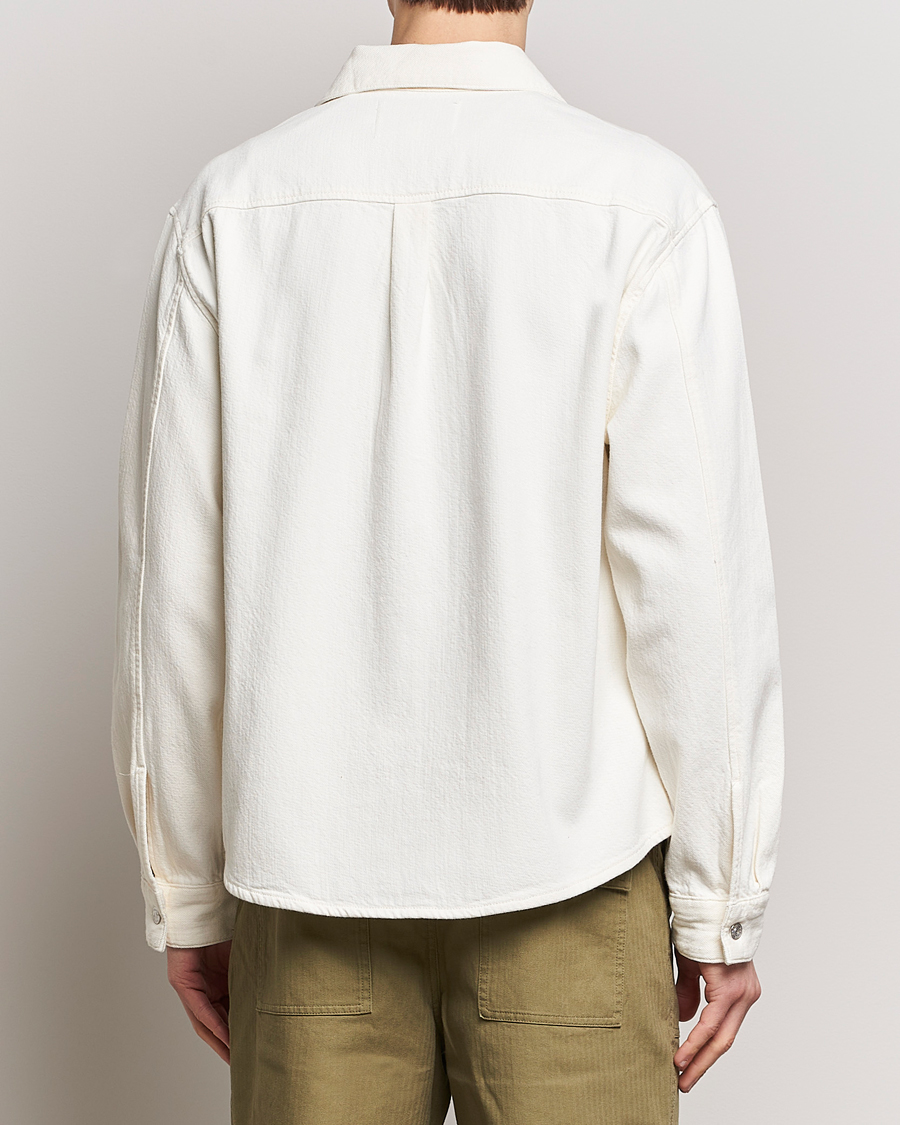 Homme | Chemises | FRAME | Textured Terry Overshirt Off White