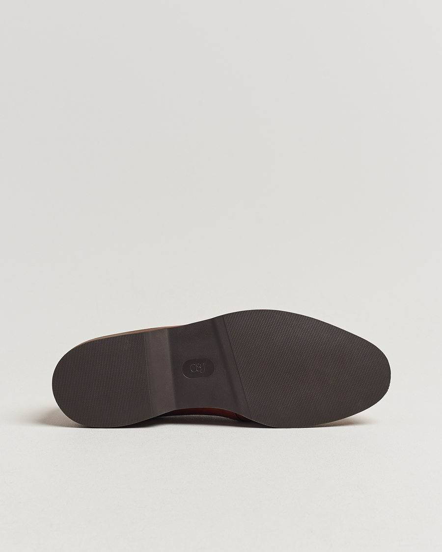 Homme | Crockett & Jones Falmouth Deck Shoes Tan Wax Calf | Crockett & Jones | Falmouth Deck Shoes Tan Wax Calf