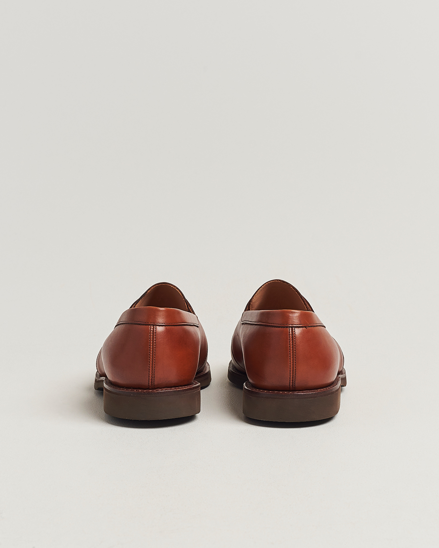 Homme | Crockett & Jones Falmouth Deck Shoes Tan Wax Calf | Crockett & Jones | Falmouth Deck Shoes Tan Wax Calf