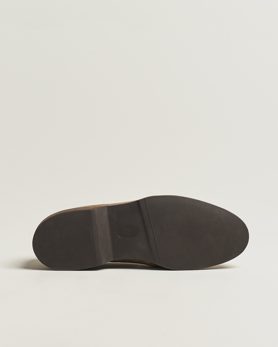 Homme | Crockett & Jones Falmouth Deck Shoes Khaki Suede | Crockett & Jones | Falmouth Deck Shoes Khaki Suede