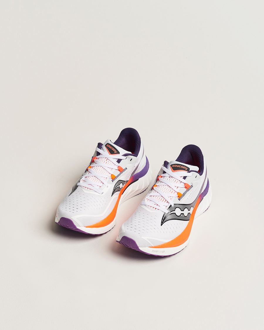 Homme | Chaussures De Running | Saucony | Endorphin Speed 4 White/Vizi Orange