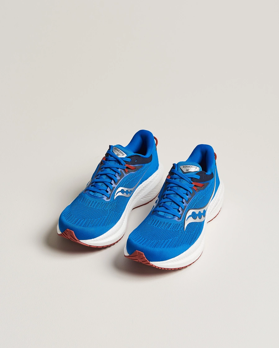 Homme | Chaussures De Running | Saucony | Triumph 21 Cobalt/Silver