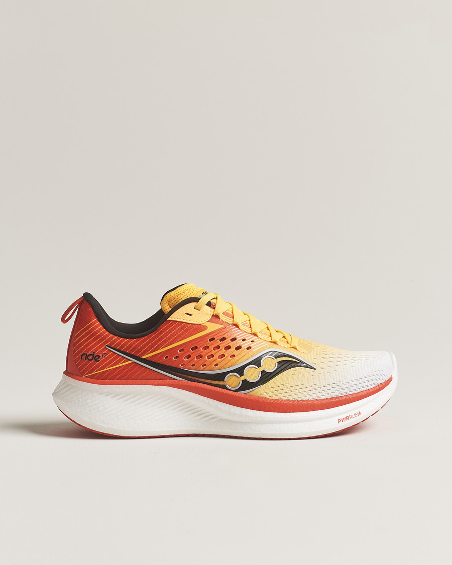 Homme | Saucony Ride 17 White/Vizi Gold | Saucony | Ride 17 White/Vizi Gold