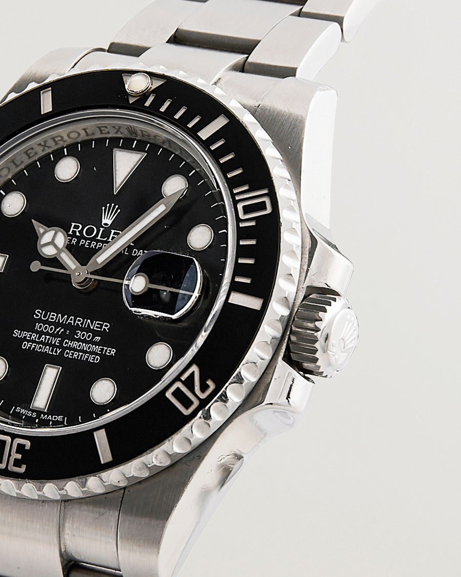 Homme | Rolex Pre-Owned Submariner 116610LN Oyster Perpetual Steel Black | Rolex Pre-Owned | Submariner 116610LN Oyster Perpetual Steel Black