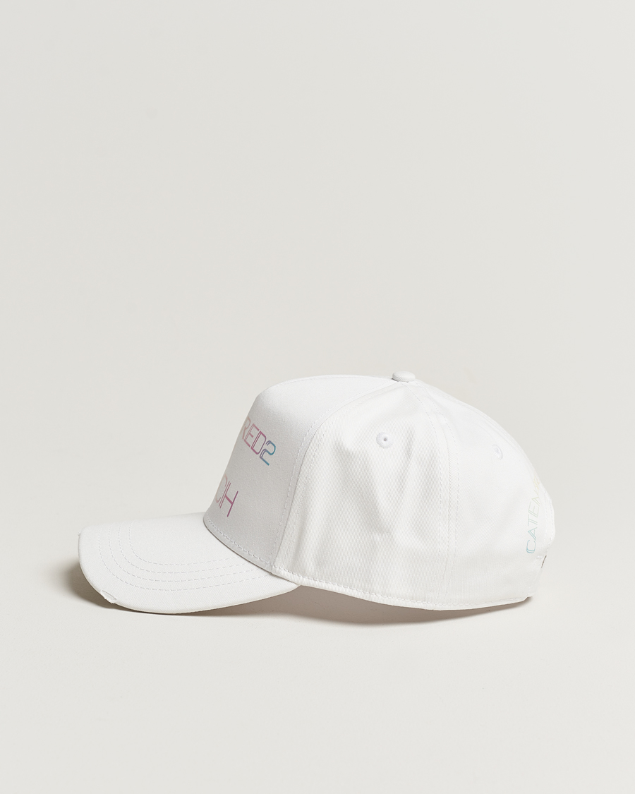 Homme | Dsquared2 Palm Beach Baseball Cap White | Dsquared2 | Palm Beach Baseball Cap White