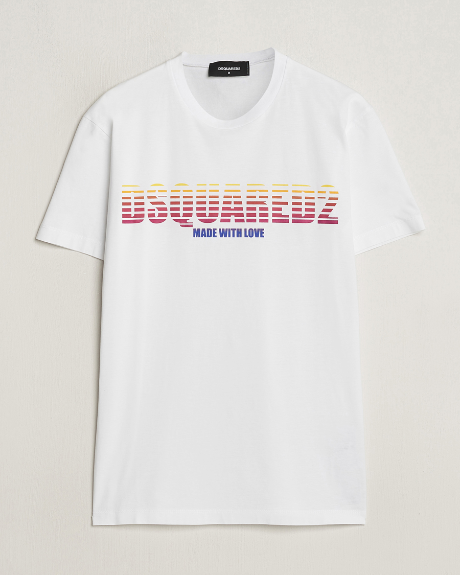 Homme | T-shirts | Dsquared2 | Cool Fit Crew Neck T-Shirt White
