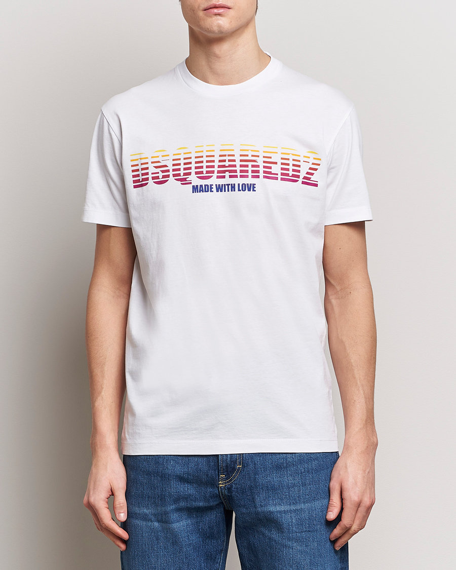 Homme |  | Dsquared2 | Cool Fit Crew Neck T-Shirt White
