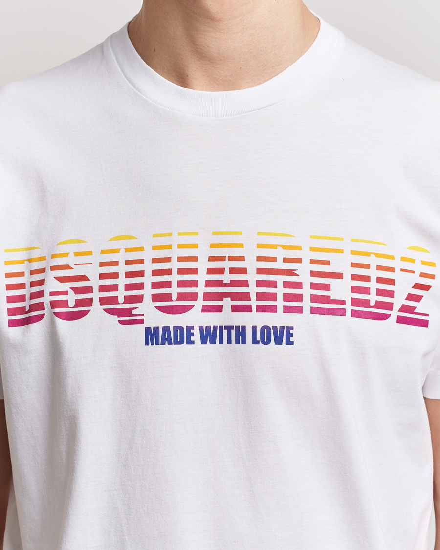 Homme | T-shirts | Dsquared2 | Cool Fit Crew Neck T-Shirt White