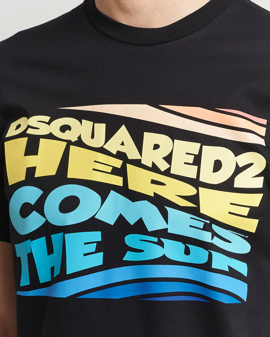 Homme | T-shirts | Dsquared2 | Cool Fit Crew Neck T-Shirt Black