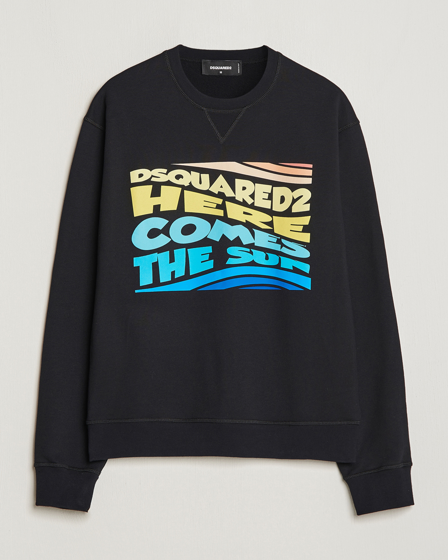 Homme | Pulls Et Tricots | Dsquared2 | Cool Fit Crew Neck Sweatshirt Black