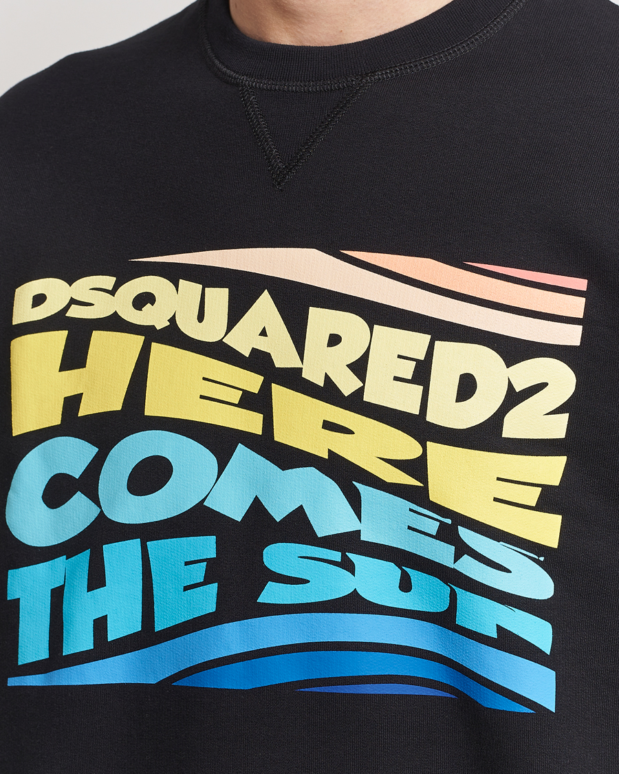 Homme | Pulls Et Tricots | Dsquared2 | Cool Fit Crew Neck Sweatshirt Black