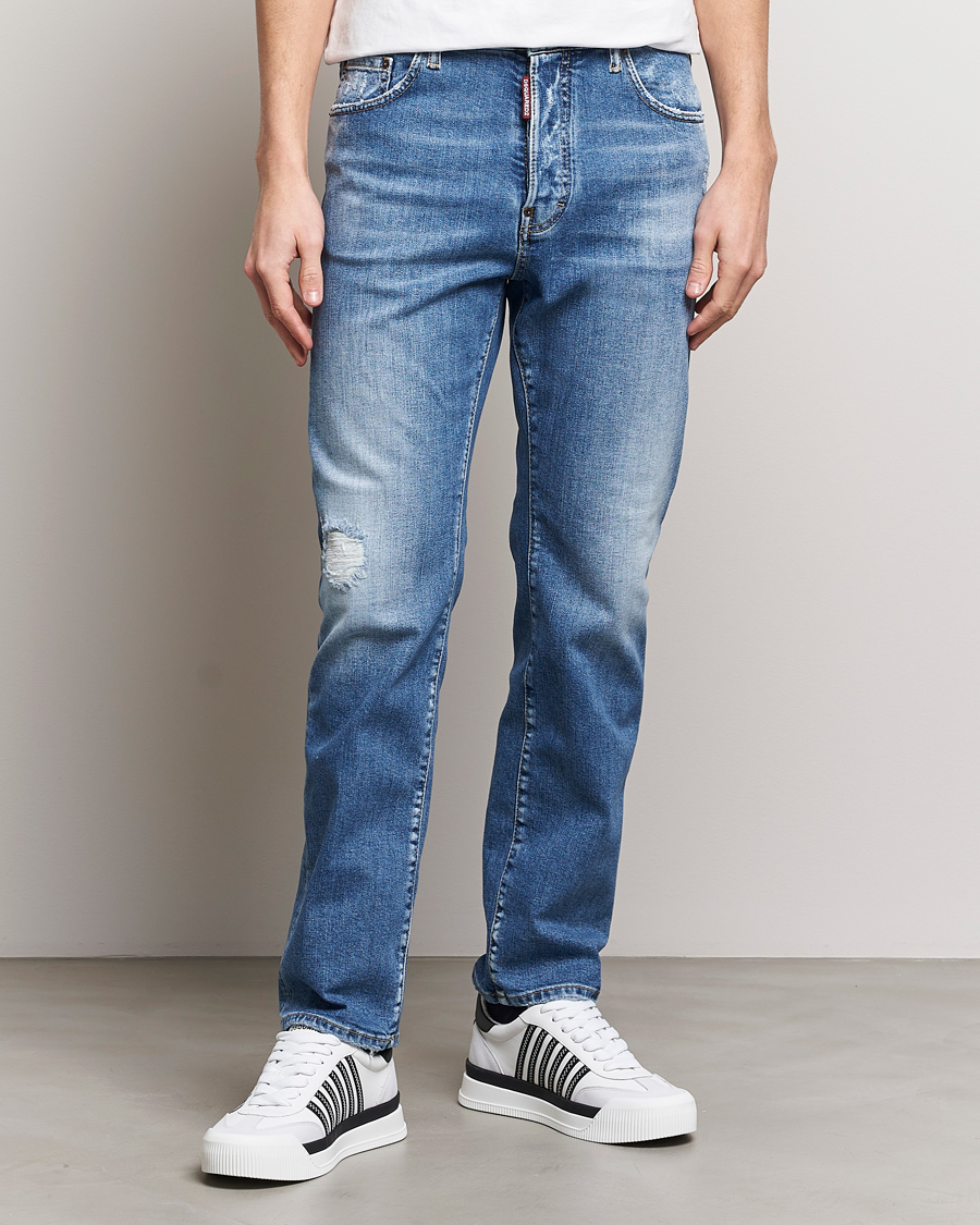 Homme | Jeans Bleus | Dsquared2 | 642 Jeans Light Blue
