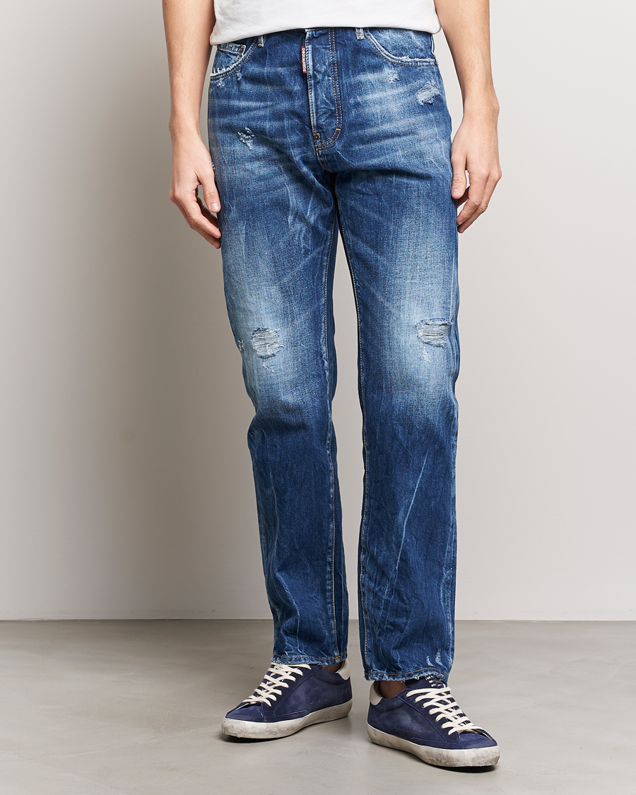 Homme | Jeans | Dsquared2 | 642 Jeans Medium Blue