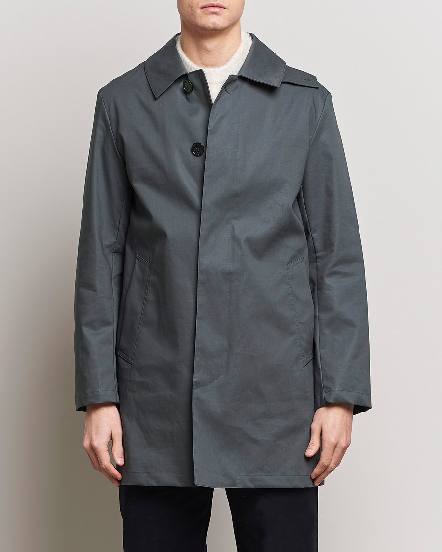 Homme | Vestes Classiques | Mackintosh | Cambridge Car Coat Cool Grey