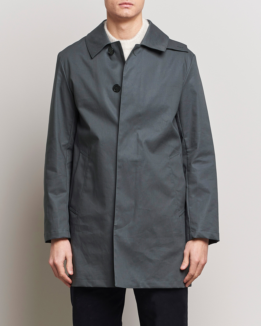 Homme | Manteaux Et Vestes | Mackintosh | Cambridge Car Coat Cool Grey