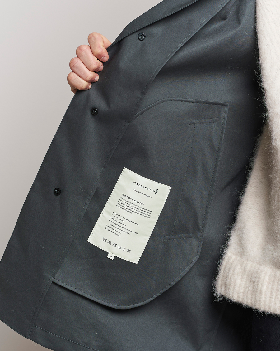 Homme | Manteaux Et Vestes | Mackintosh | Cambridge Car Coat Cool Grey