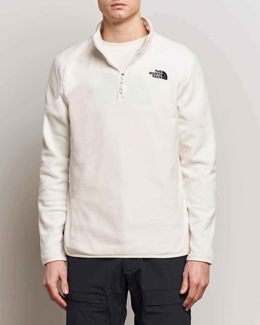 Homme | The North Face | The North Face | Glacier 1/4 Zip Fleece White Dune