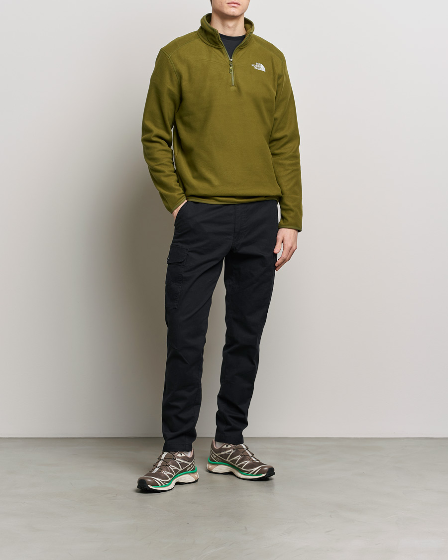 Homme | Pulls Et Tricots | The North Face | Glacier 1/4 Zip Fleece New Taupe Green