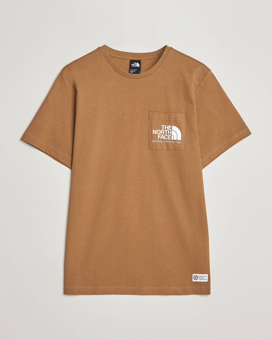 Homme | T-shirts | The North Face | Berkeley Pocket T-Shirt Utility Brown