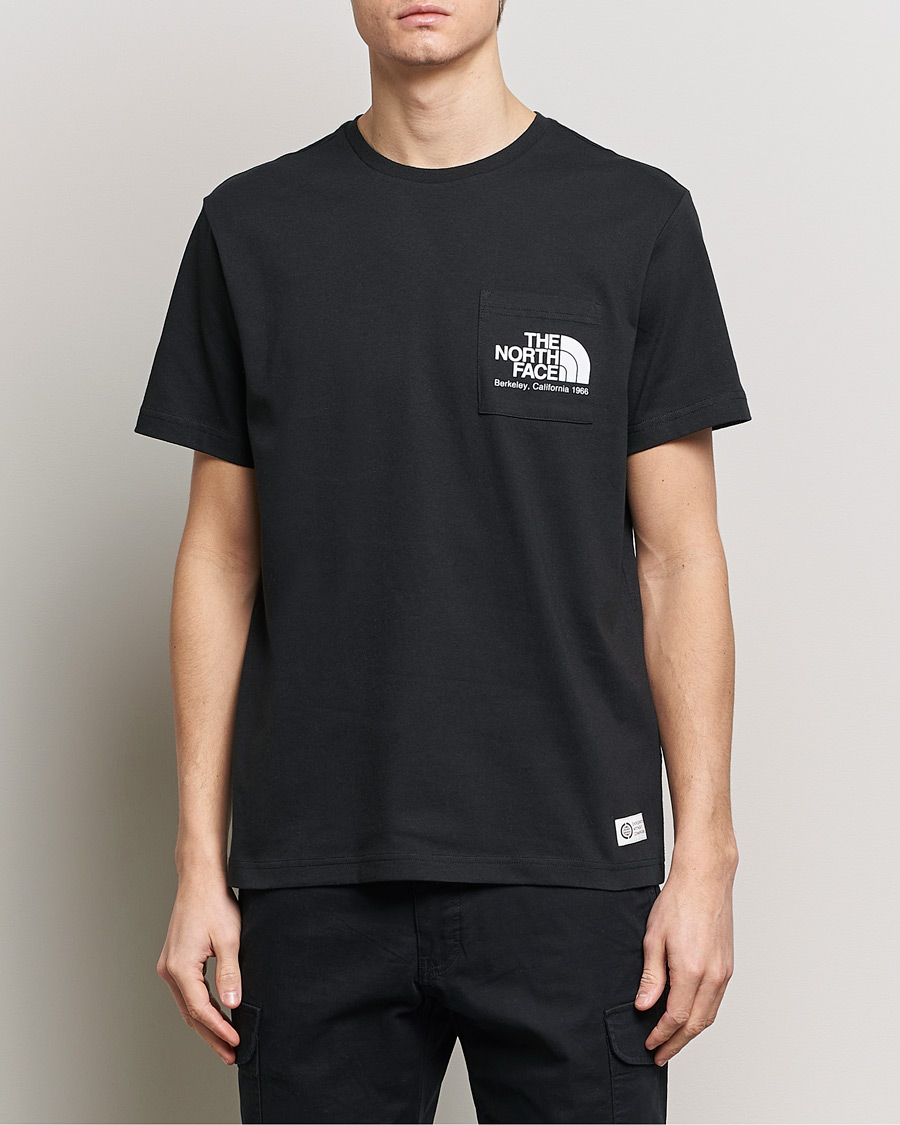 Homme | T-Shirts Noirs | The North Face | Berkeley Pocket T-Shirt Black