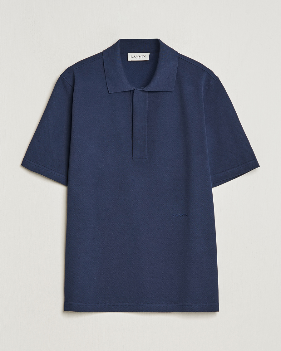 Homme | Polos | Lanvin | Short Sleeve Polo Thunder