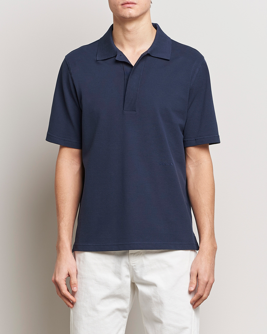 Homme | Polos | Lanvin | Short Sleeve Polo Thunder
