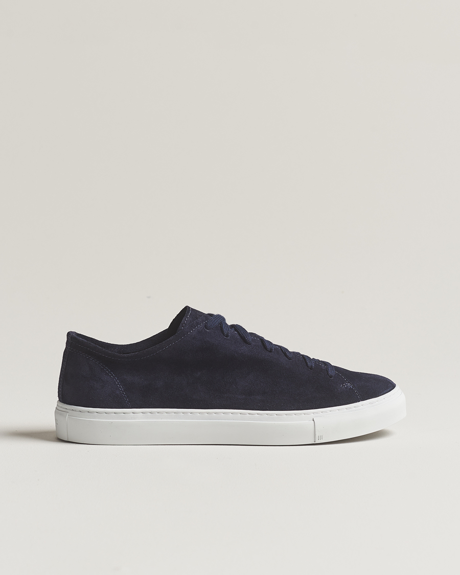 Homme | Baskets | Diemme | Loria Low Sneaker Navy Suede