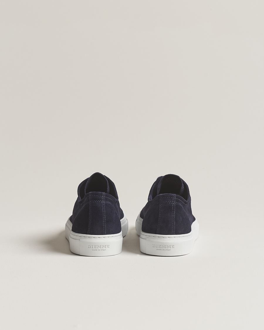 Homme | Baskets | Diemme | Loria Low Sneaker Navy Suede