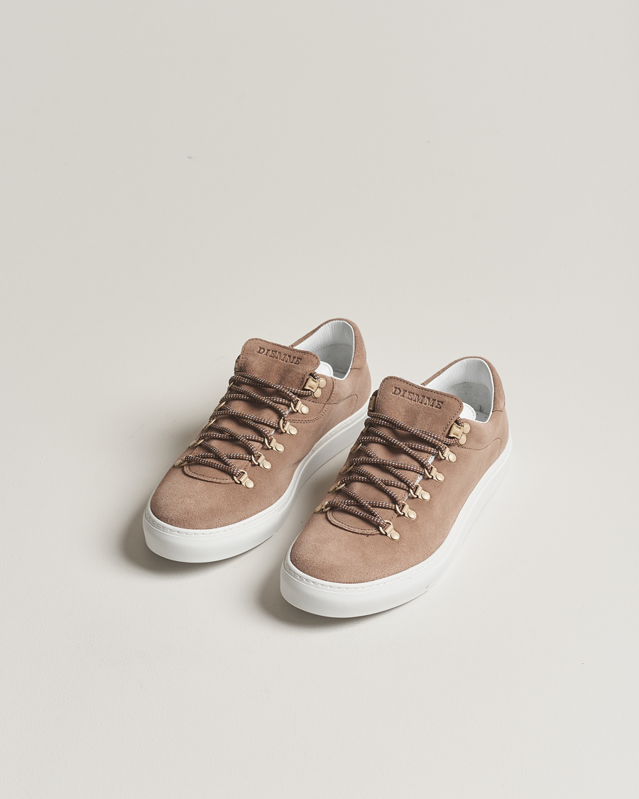 Homme | Diemme Marostica Low Sneaker Fallow Taupe Suede | Diemme | Marostica Low Sneaker Fallow Taupe Suede