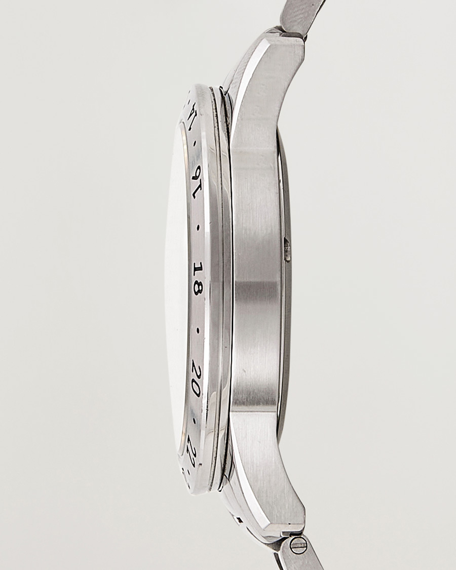 Homme | Sjöö Sandström Pre-Owned Royal Steel Worldstimer 41mm SS-1841-WT Silver | Sjöö Sandström Pre-Owned | Royal Steel Worldstimer 41mm SS-1841-WT Silver