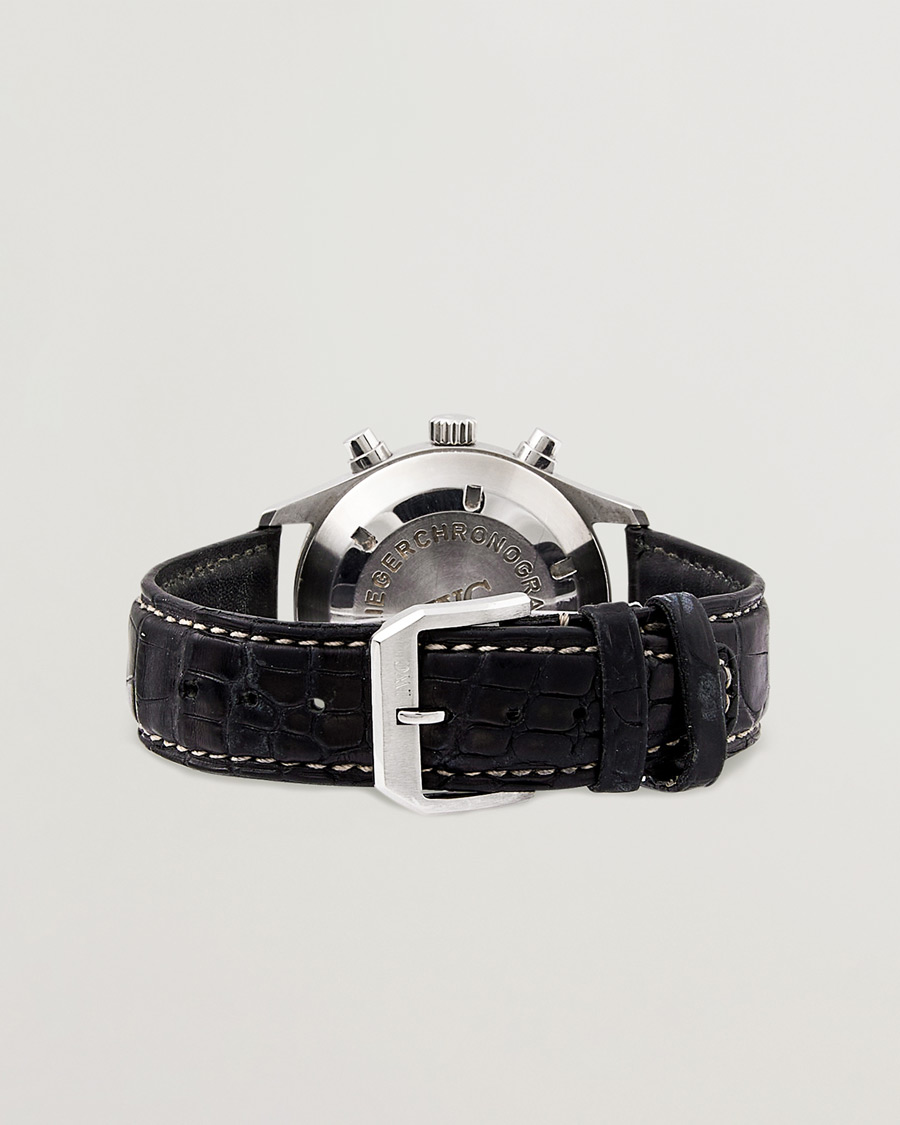 Homme | IWC Pre-Owned Pilot Chronograph IW3706 Silver | IWC Pre-Owned | Pilot Chronograph IW3706 Silver